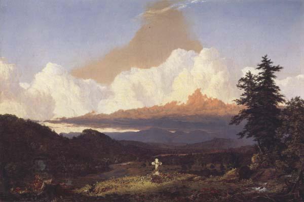 Frederic Edwin Church To the Memory of Cole China oil painting art